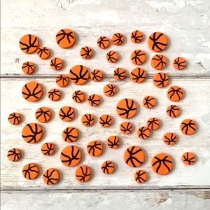Fun Foam Basketball Sports Craft Supplies (50 ct) Beads Crafting Kids Adult NEW